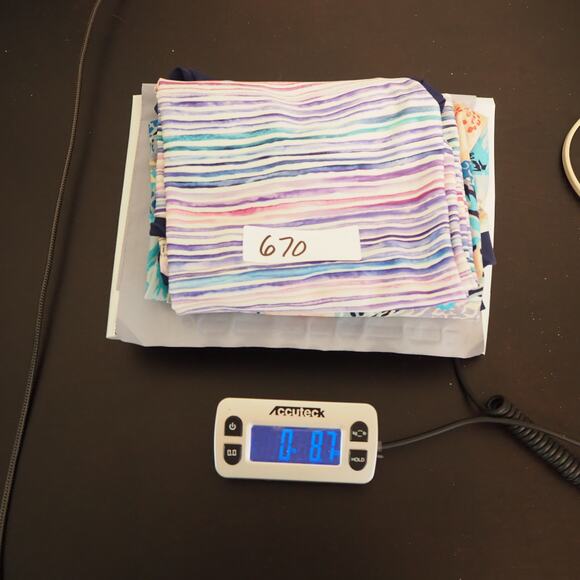 Athleta Girl Swim Rash Guards Youth Size XL/14 Lot of 2 Floral Multi Color - Picture 13 of 14